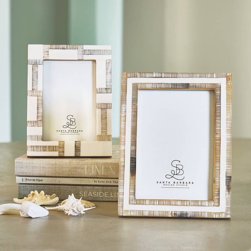 White Horn Photo Frame - 5x7