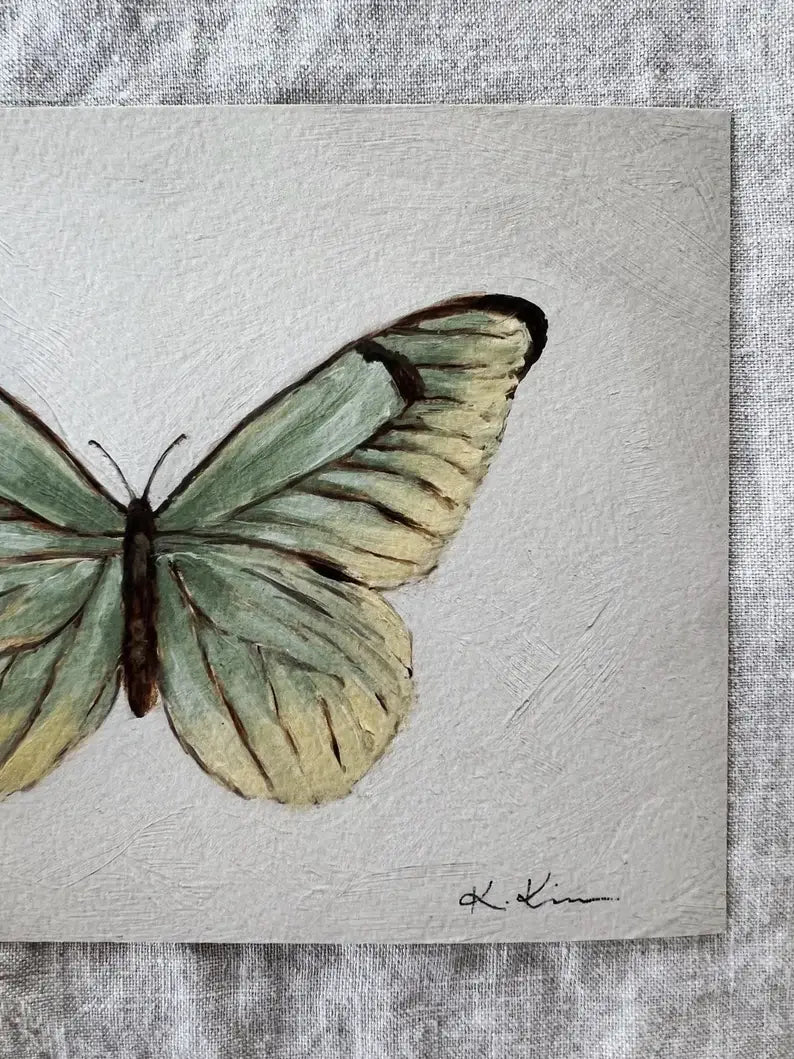 BUTTERFLY - Art Print (unframed)  : 5X7"