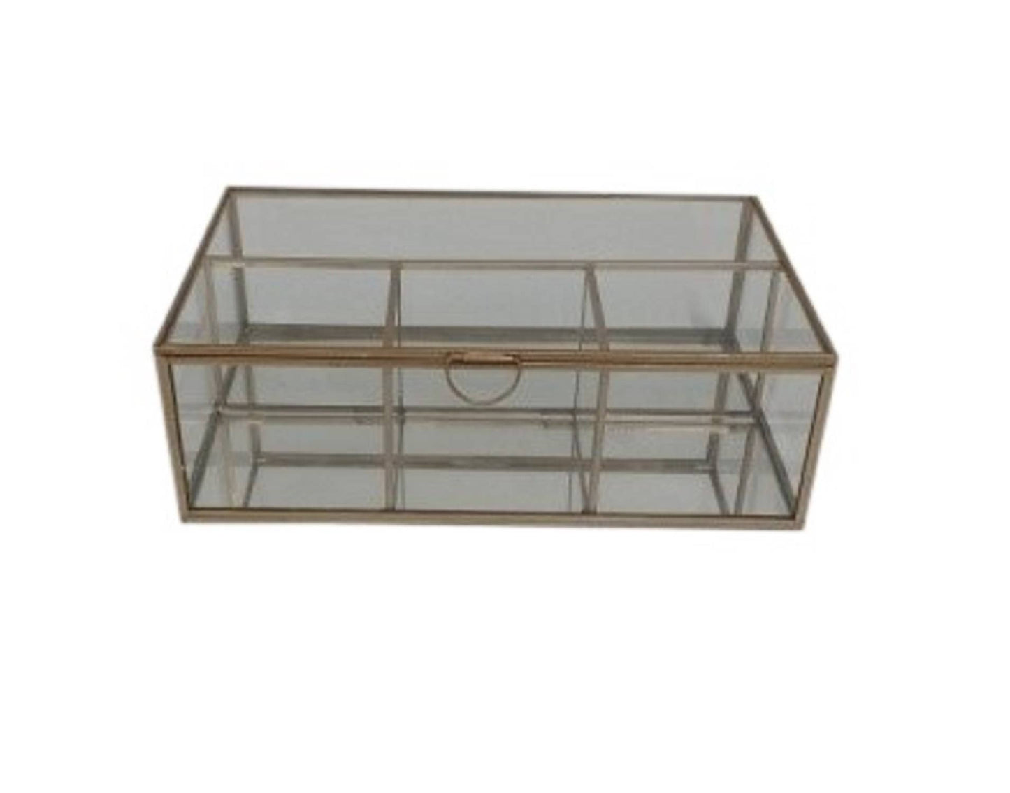 Glass Box made with Iron & Gold