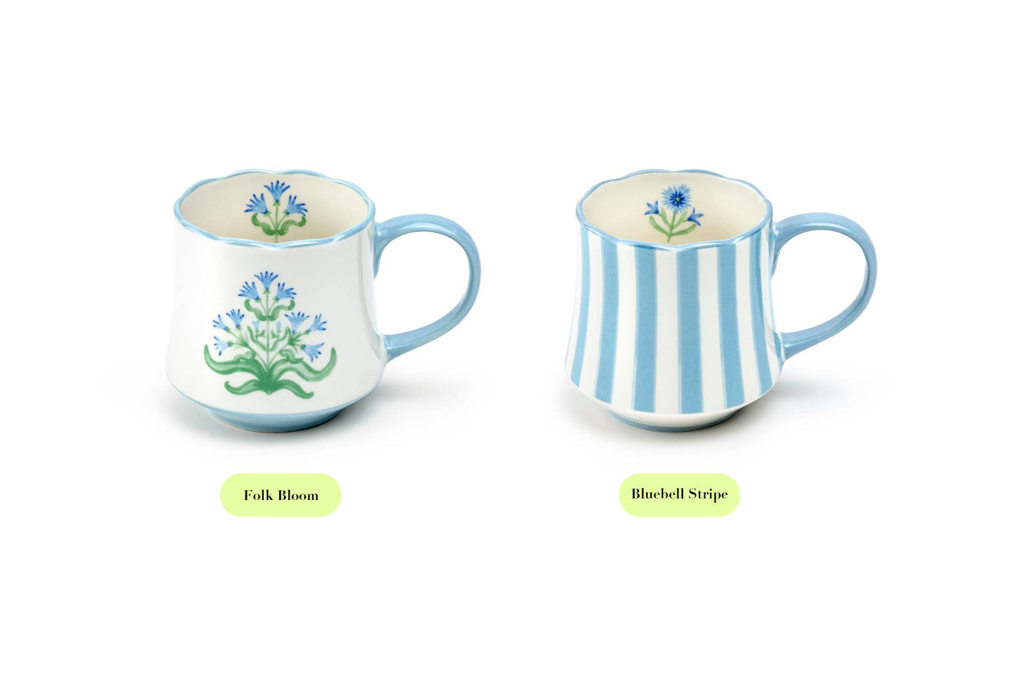 Bluebell Stripe 14oz Mug