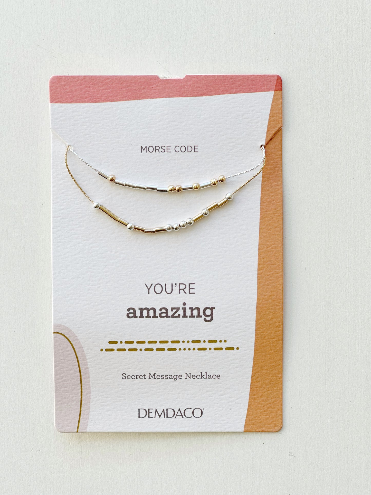 Morse Code Necklace