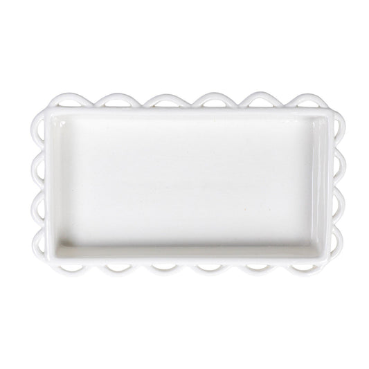 Decorative Scalloped Napkin Holder