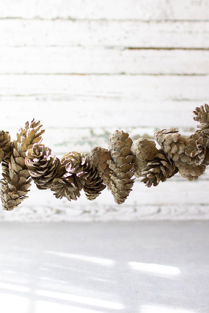 Sage Pinecone Garland