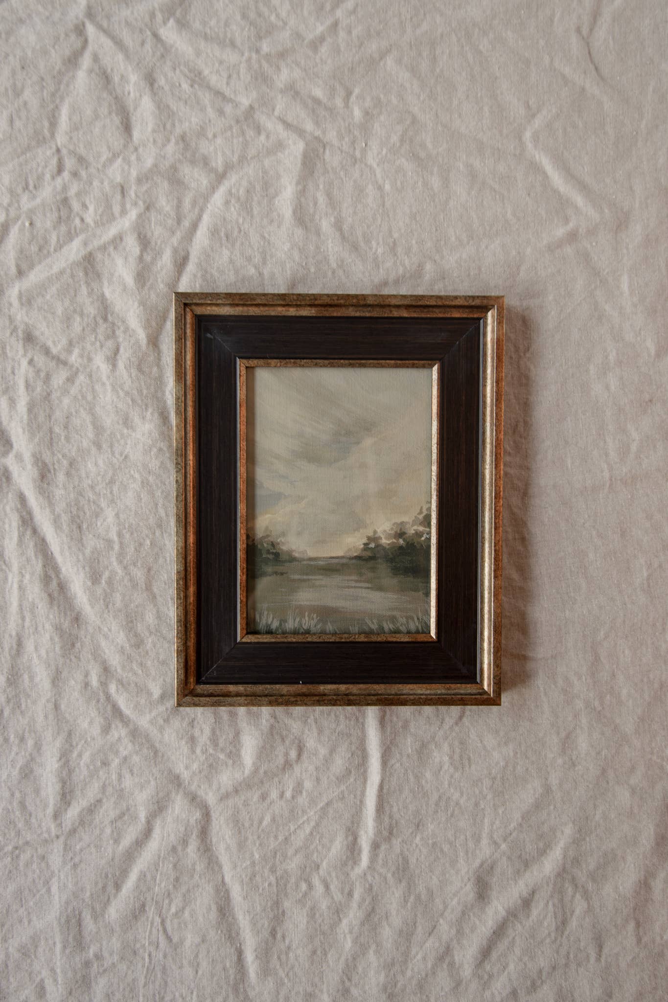 Antique Style Framed Art Print-Landscape-"Alive in the Light