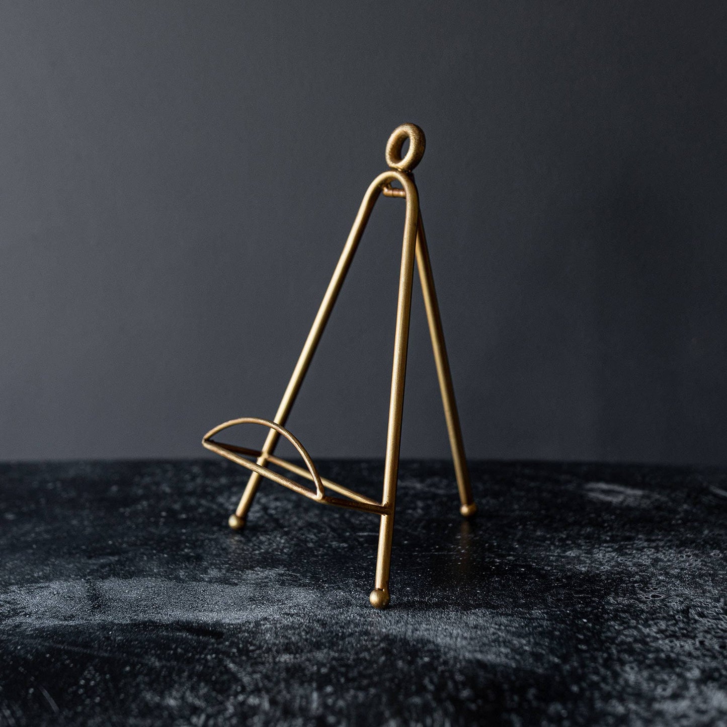 Faye Boho Brass Folding Easel Metal