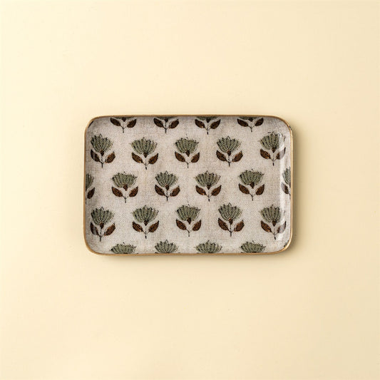 Monisha Enameled Tray Small