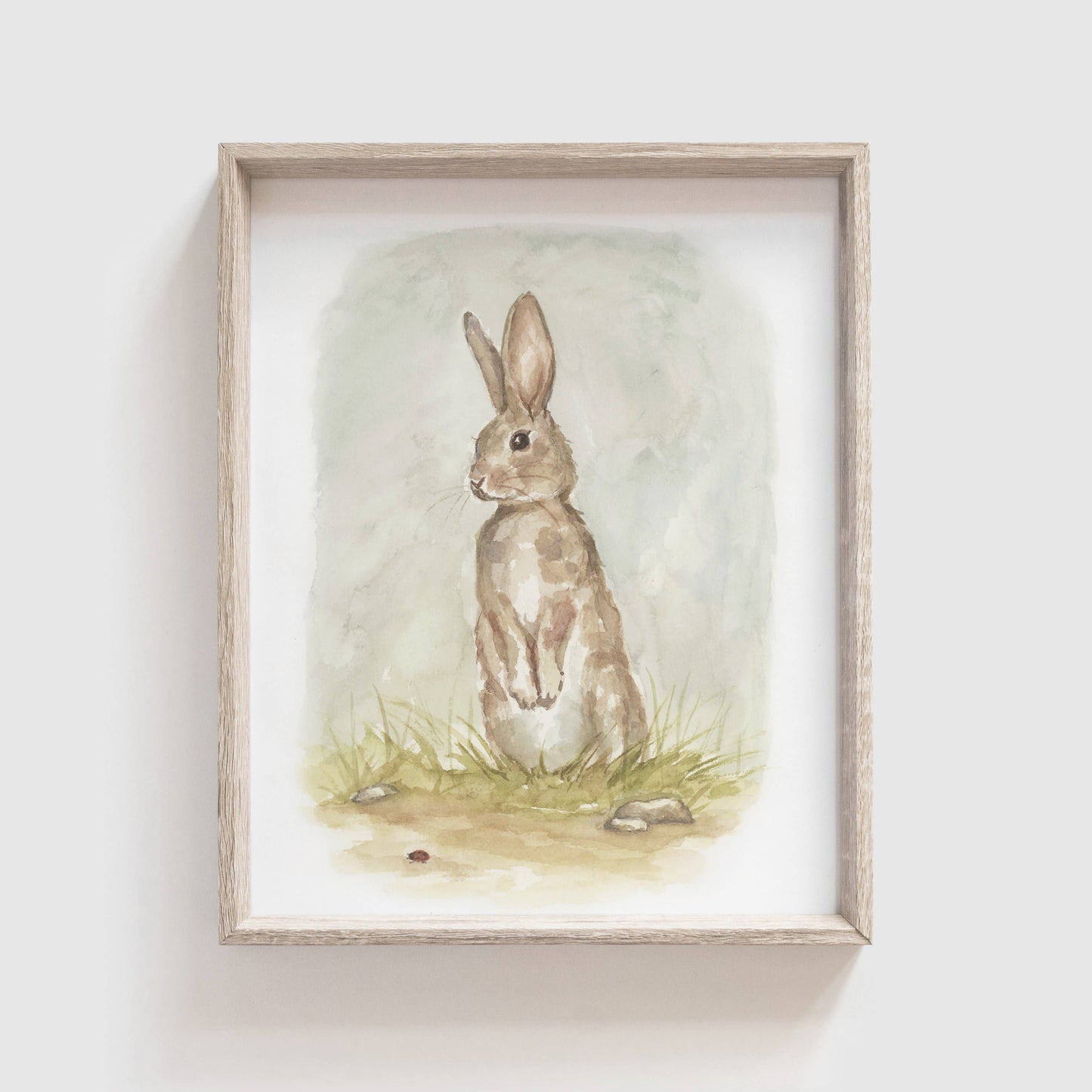 Rabbit Art Print (Our Little Adventures): 5 x 7"