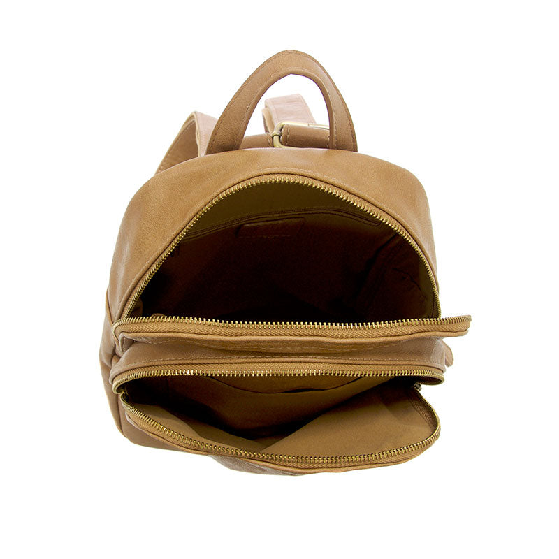 Tan Frankie Soft Backpack