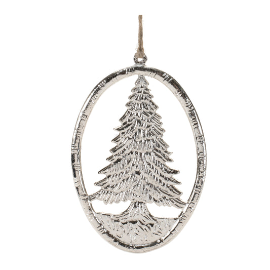Oval Tree Ornament