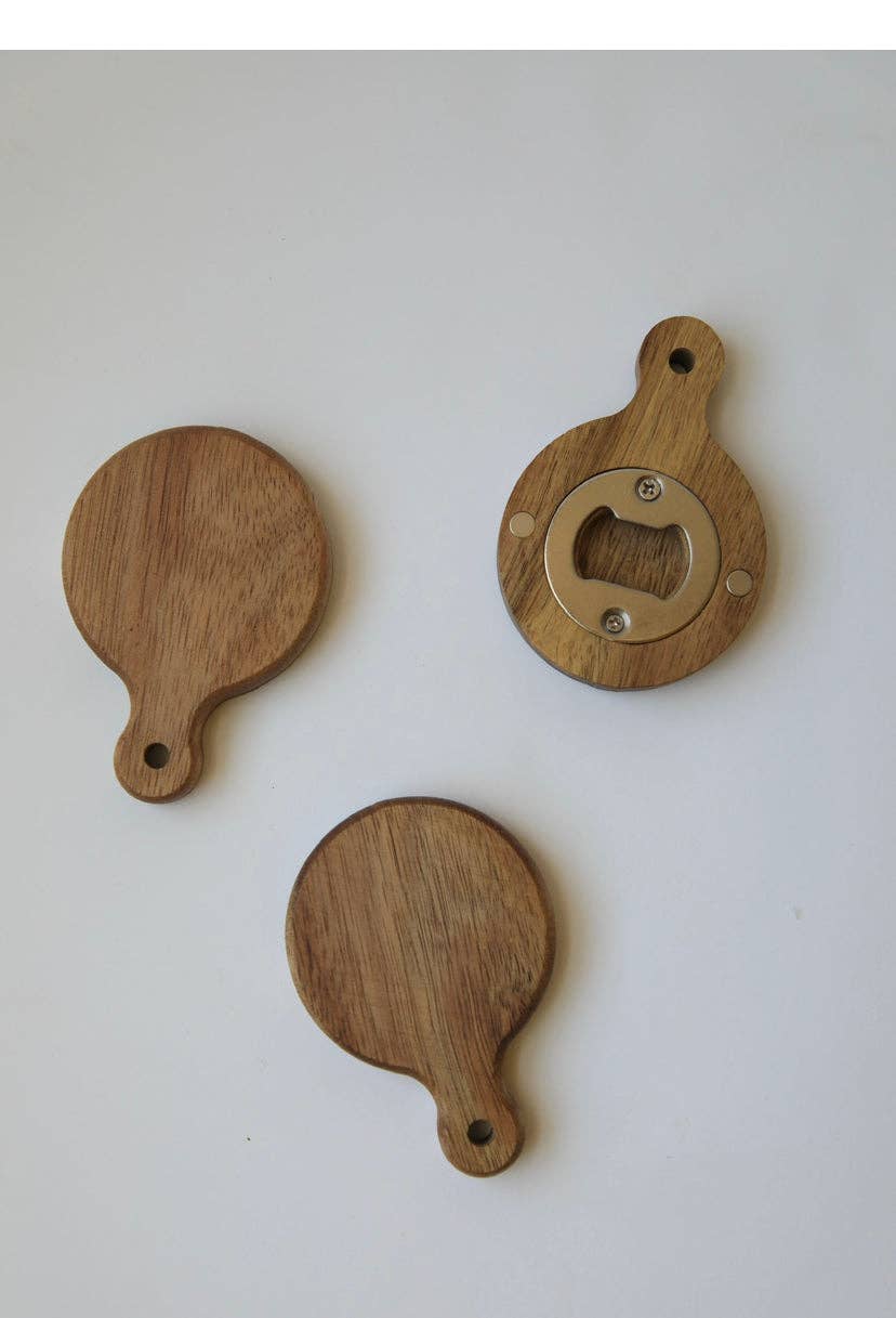 Bottle Opener Mini Coaster: Round