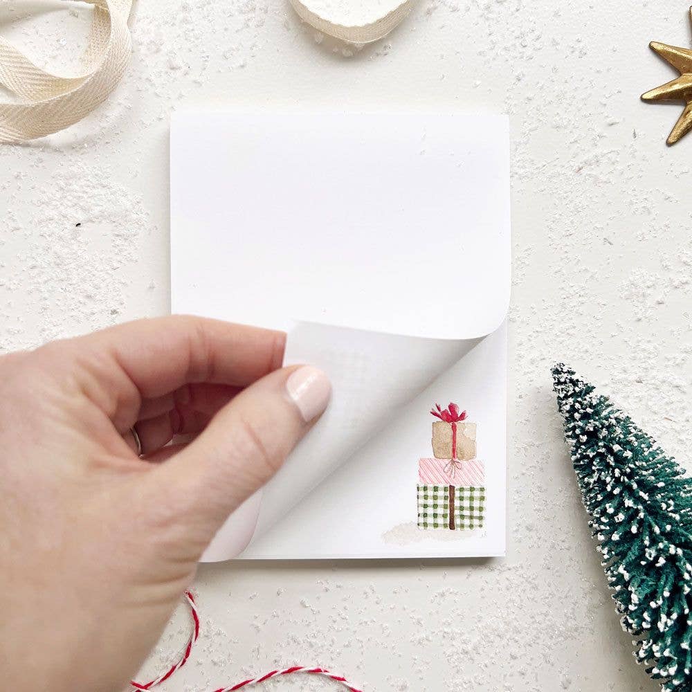 Christmas notepad: Gifts