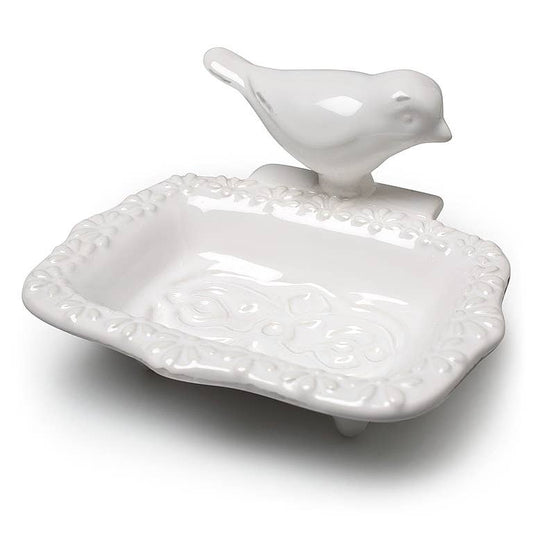 Ceramic Bird Soap Dish