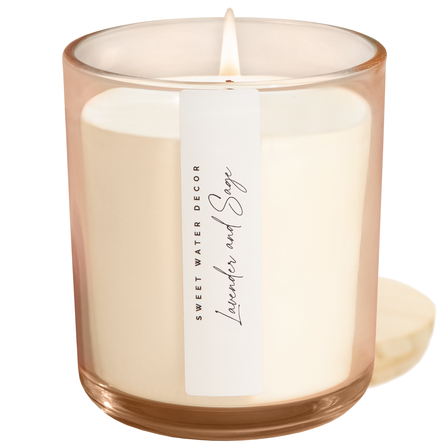 Lavender and Sage 12 oz Soy Candle