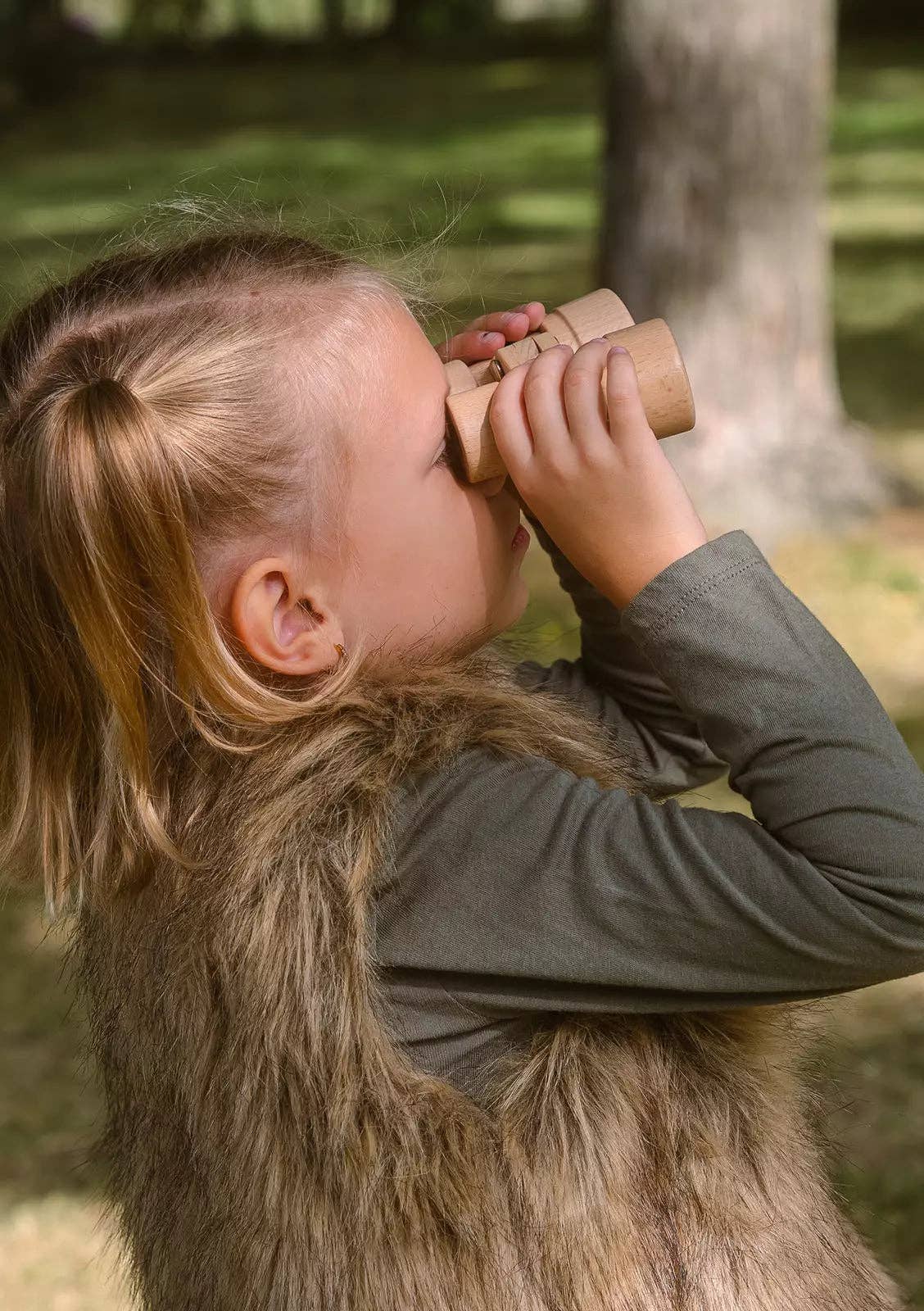 Explorer's Wooden Binoculars