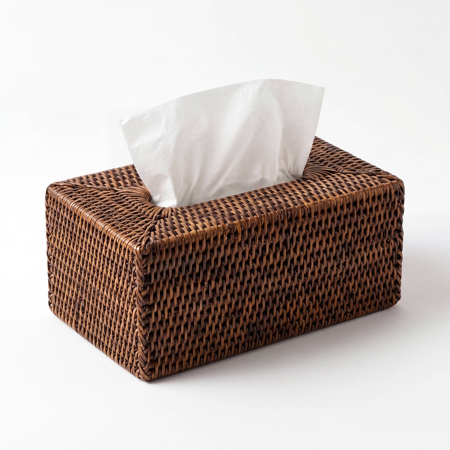 Rectangular  Tissue Box : Natural