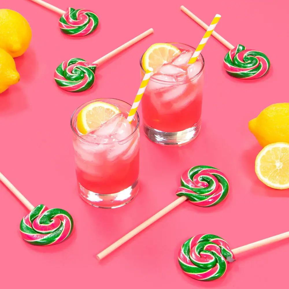 Handmade Lollipop - Pink Lemonade - 1 oz
