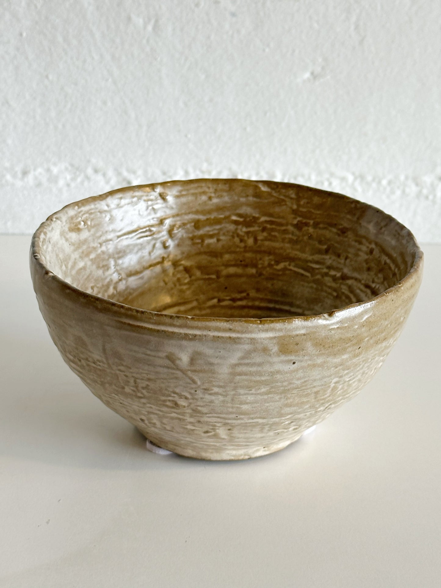 Beige Ceramic Bowl