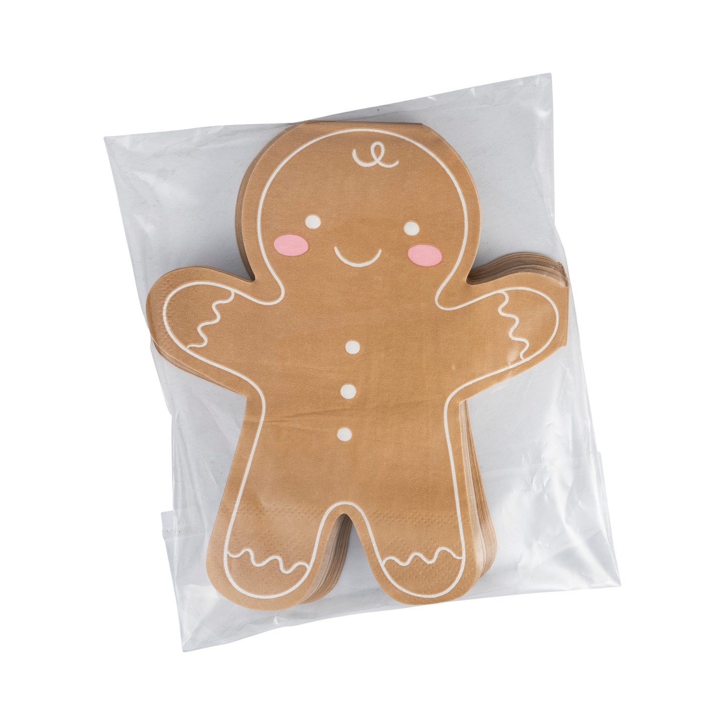 Shaped Ginger Man Guest Towel Napkin