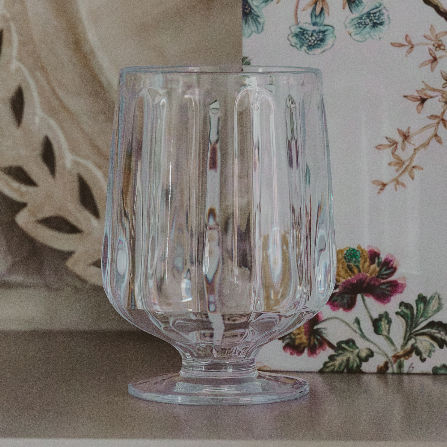 *NEW* Outdoor Plastic Goblet Drinkware