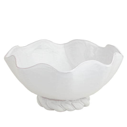 TWISTED BASE CERAMIC BOWL