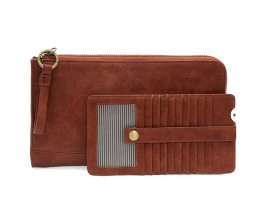 Cinnamon Karina Convertible Wristlet & Wallet