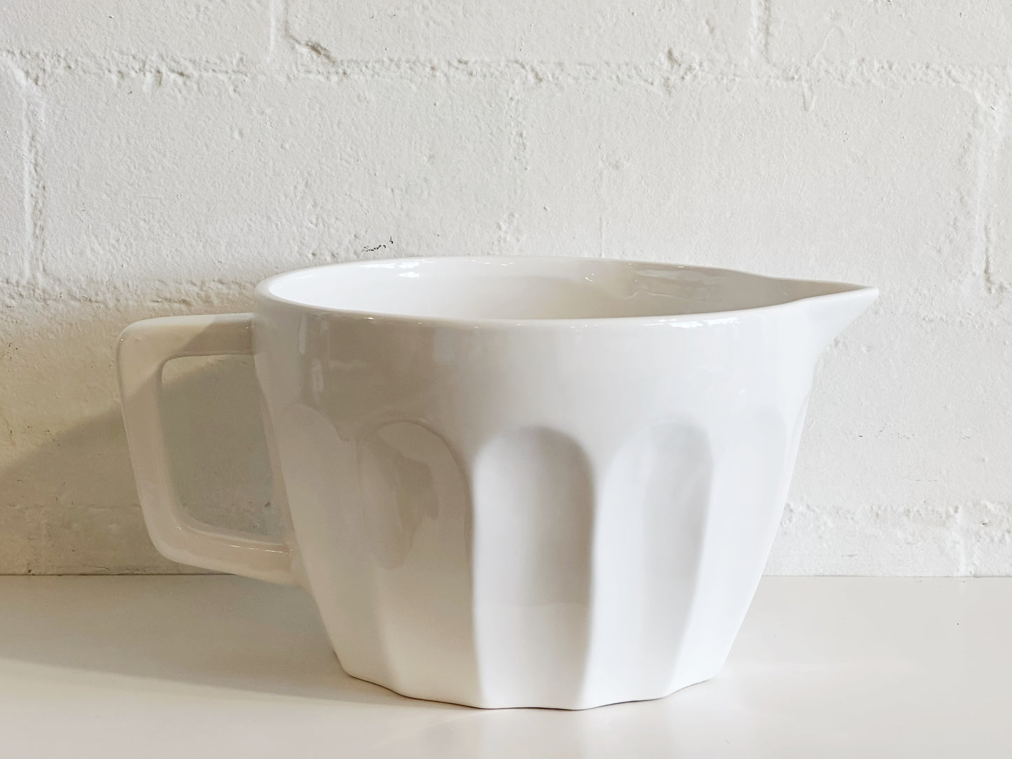 Wide Fluted Batter Bowl