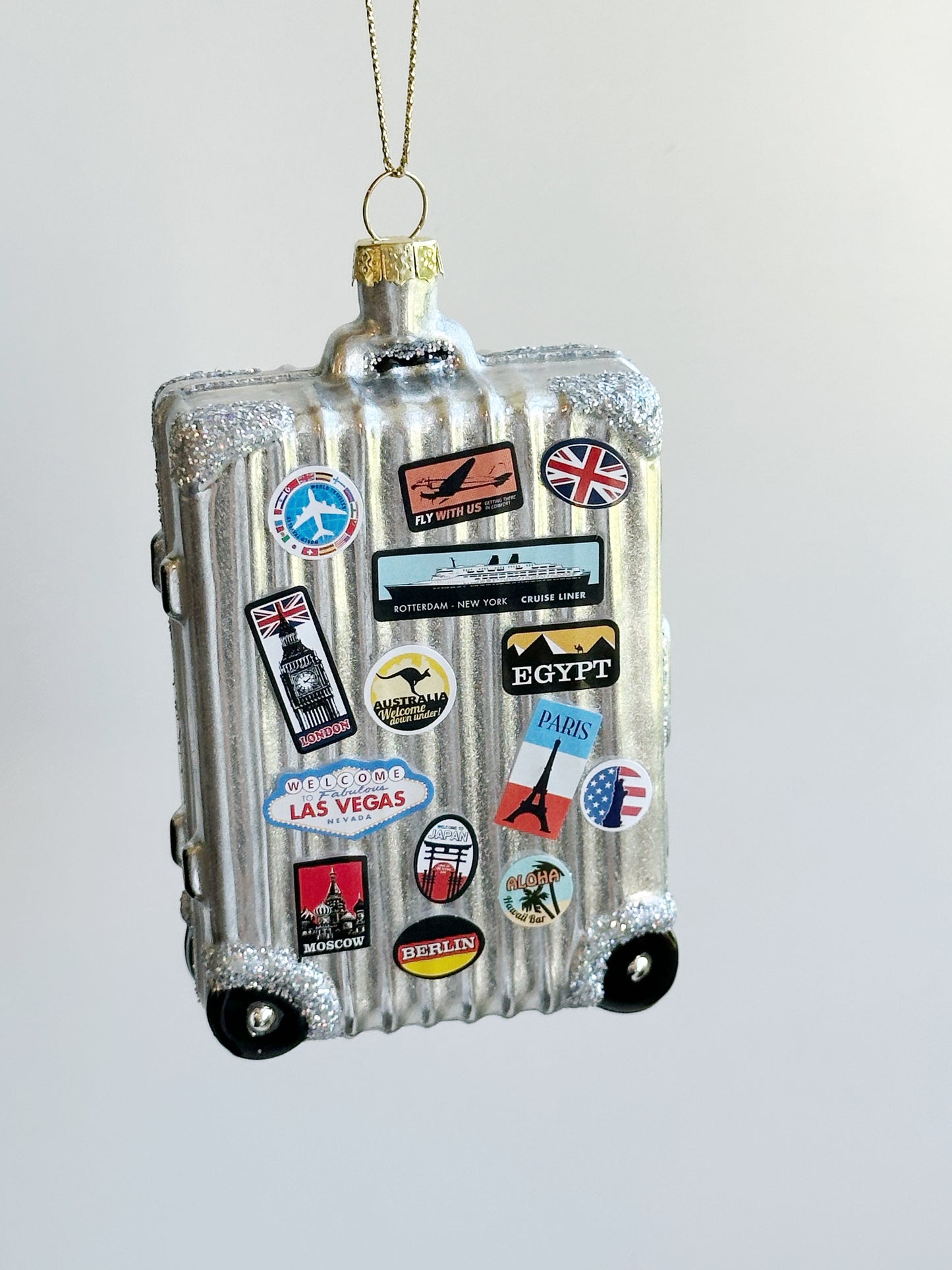 Jetsetter Suitecase Ornament