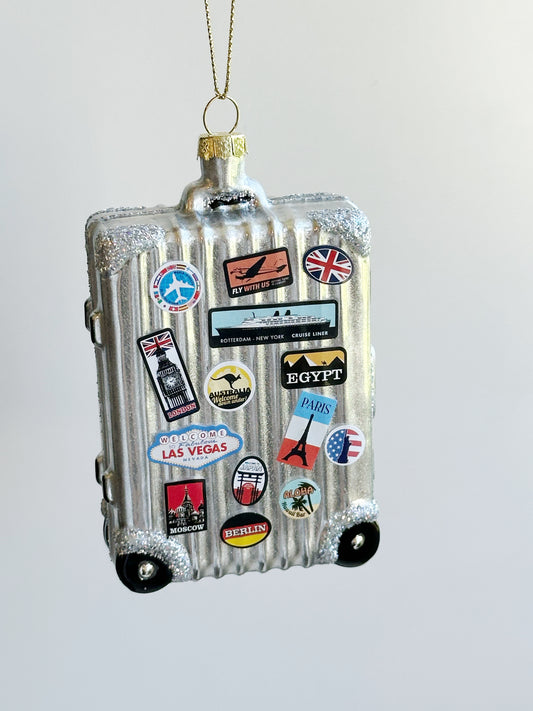 Jetsetter Suitecase Ornament