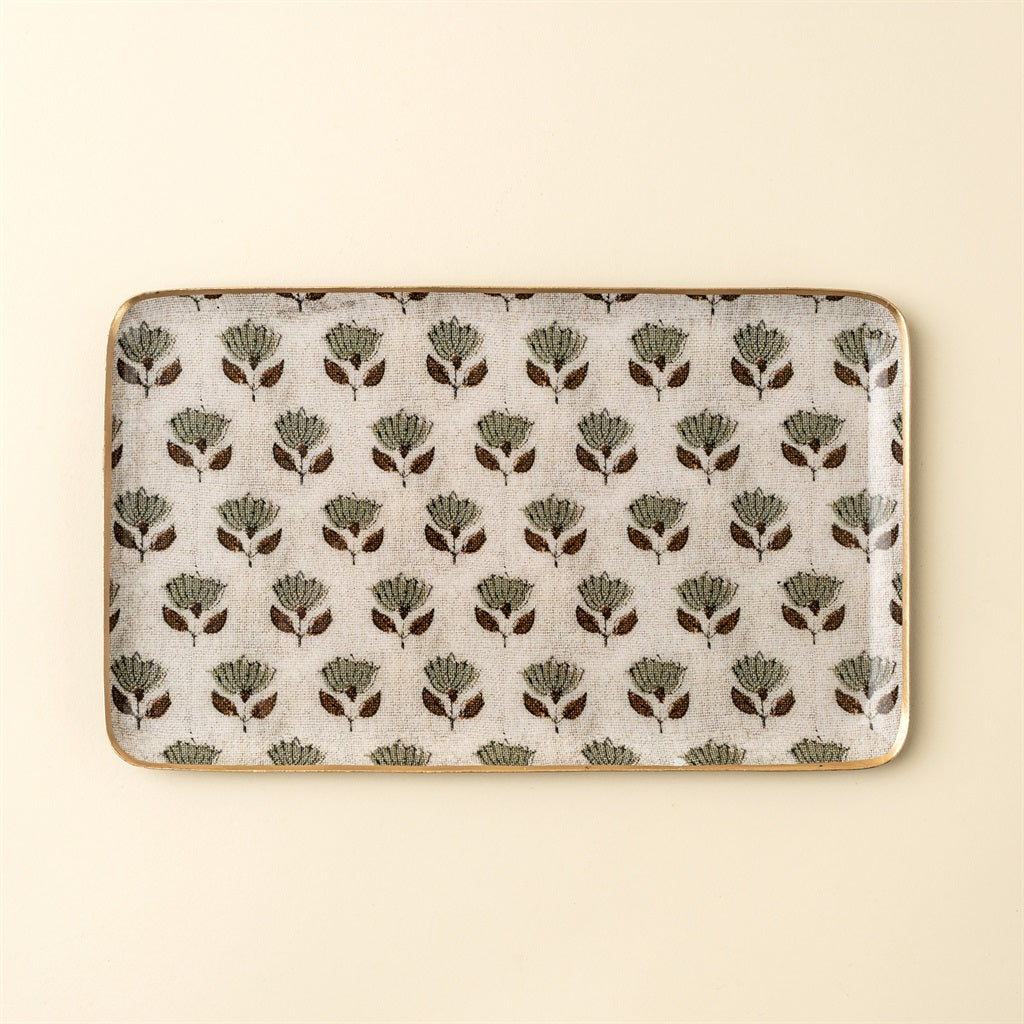 Monisha Enameled Tray Large