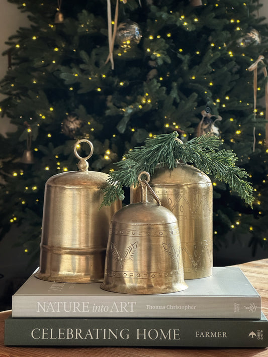 Bell with Brass Finish