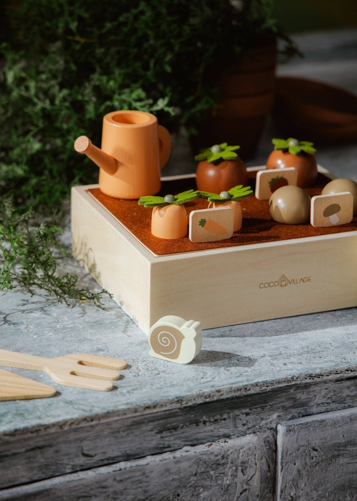 Wooden Gardening Playset and Accessories