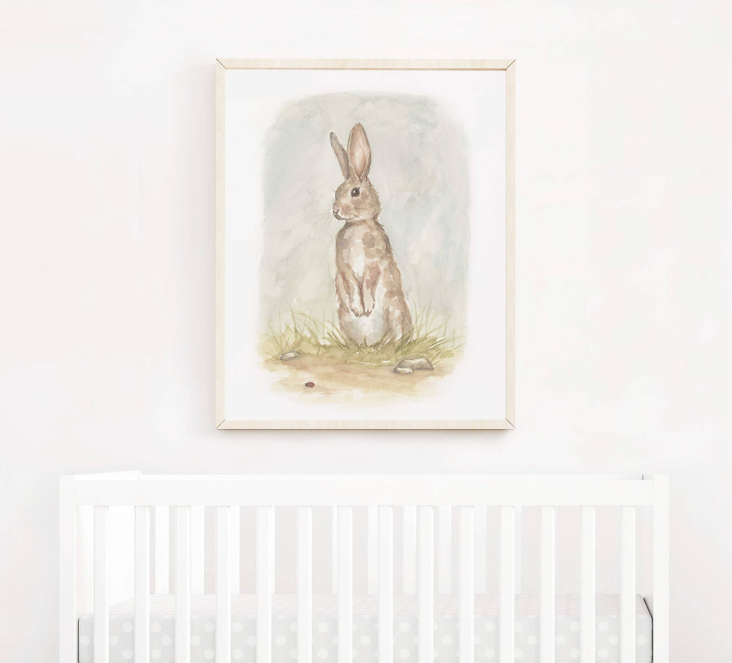 Rabbit Art Print (Our Little Adventures): 5 x 7"