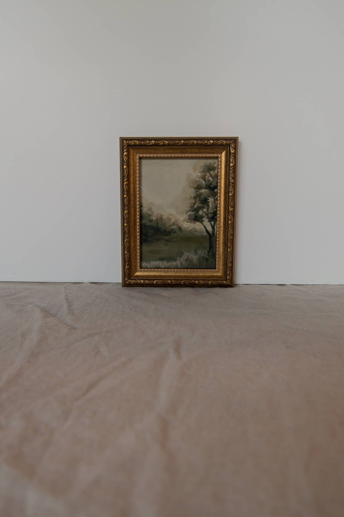 Antique Style Framed Art Print-Landscape-"Families Restored"