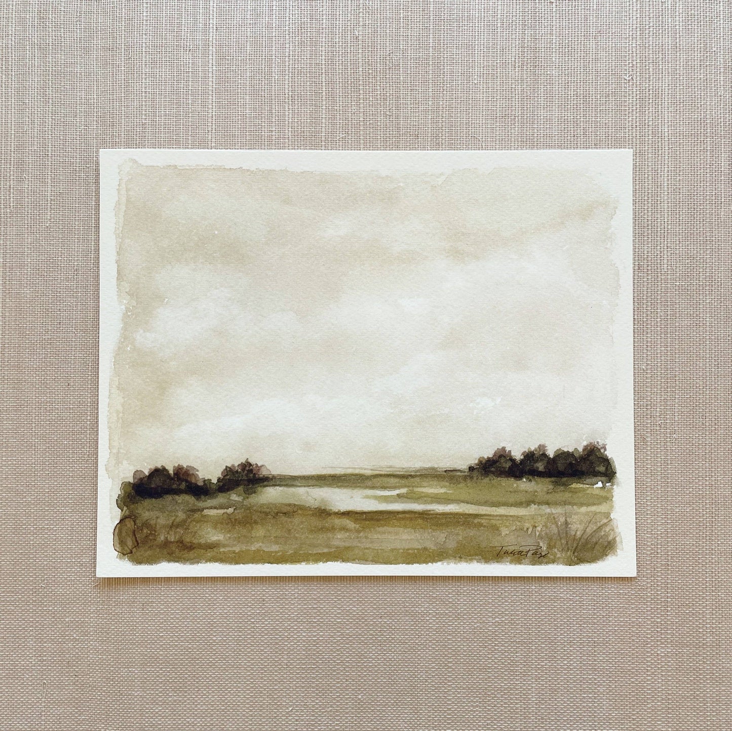 Take Me Home Vol. III - Watercolor Giclée Paper Print: 5 x 7"