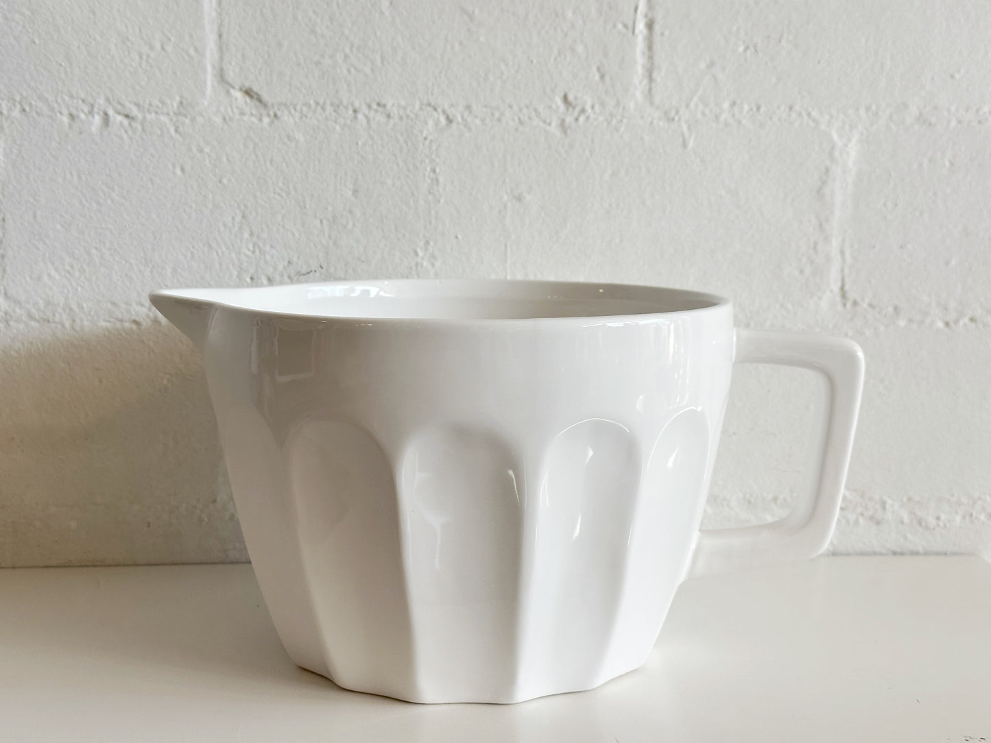 Wide Fluted Batter Bowl