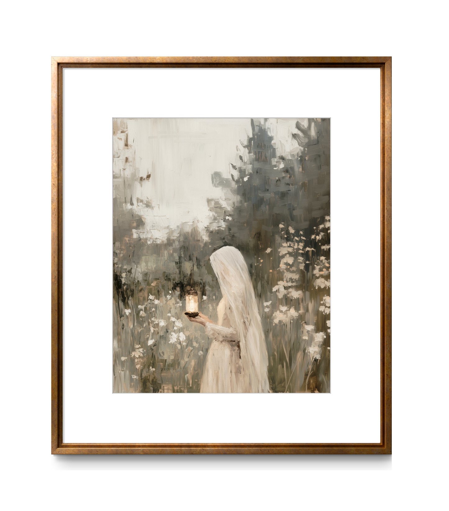The Walking Bride -unframed - 5x7 print