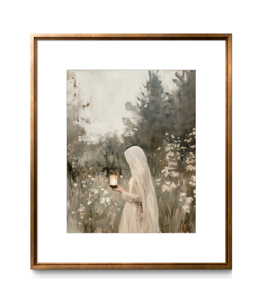 The Walking Bride -unframed - 5x7 print