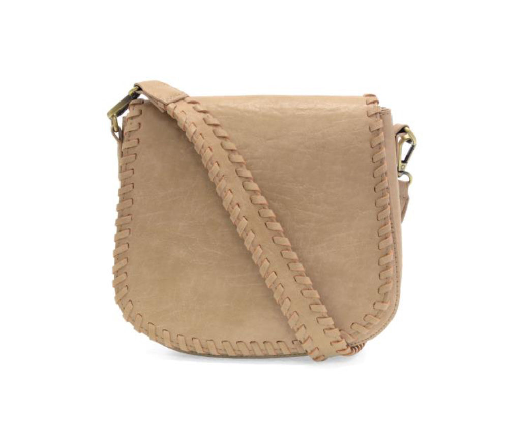 Buff Annie Whipstitch Saddle Crossbody