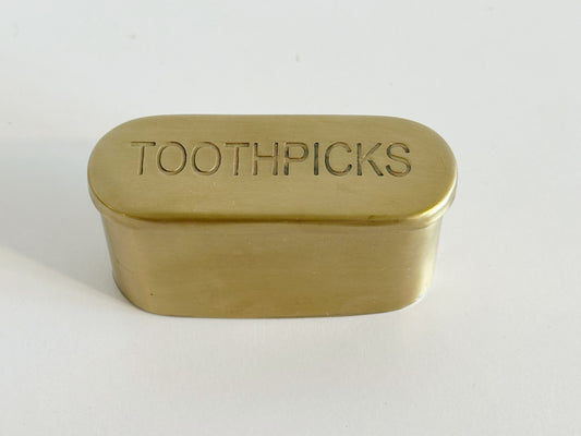 Metal Toothpick Box