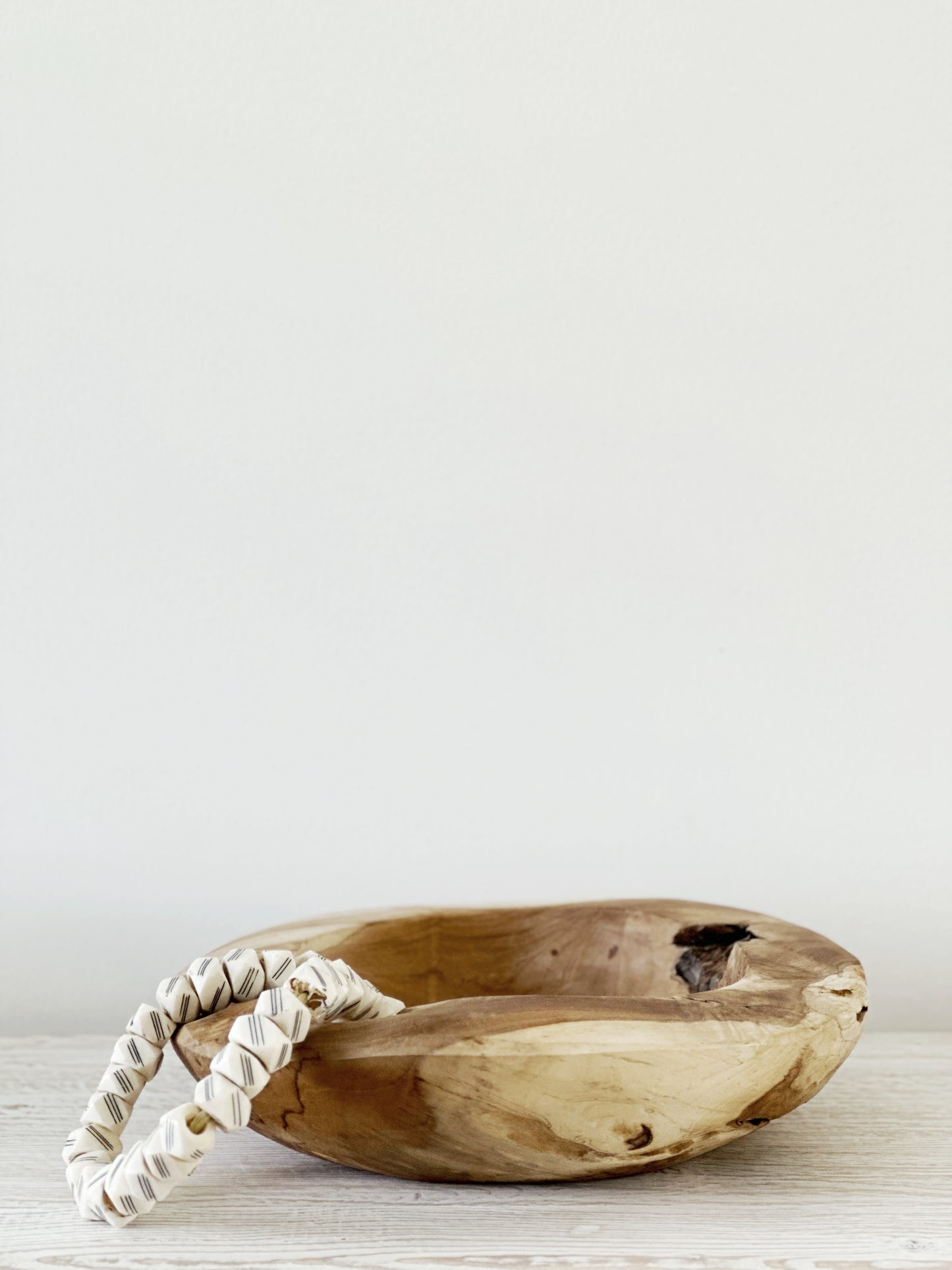 Teak Wood Bowl