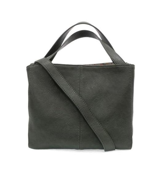 Hunter Green Brandi Convertible Crossbody Handbag
