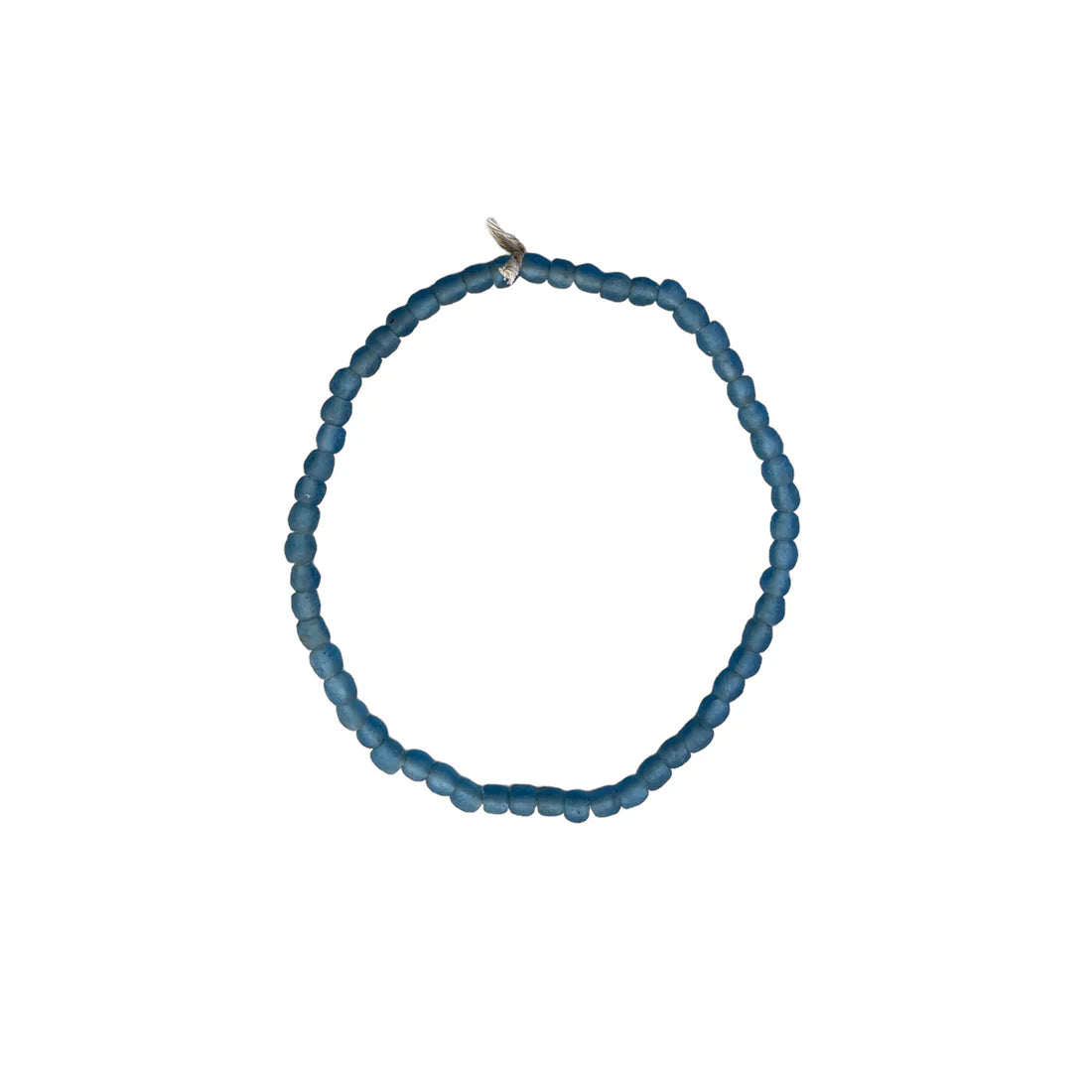Recycled Glass Beads X-Small Blue