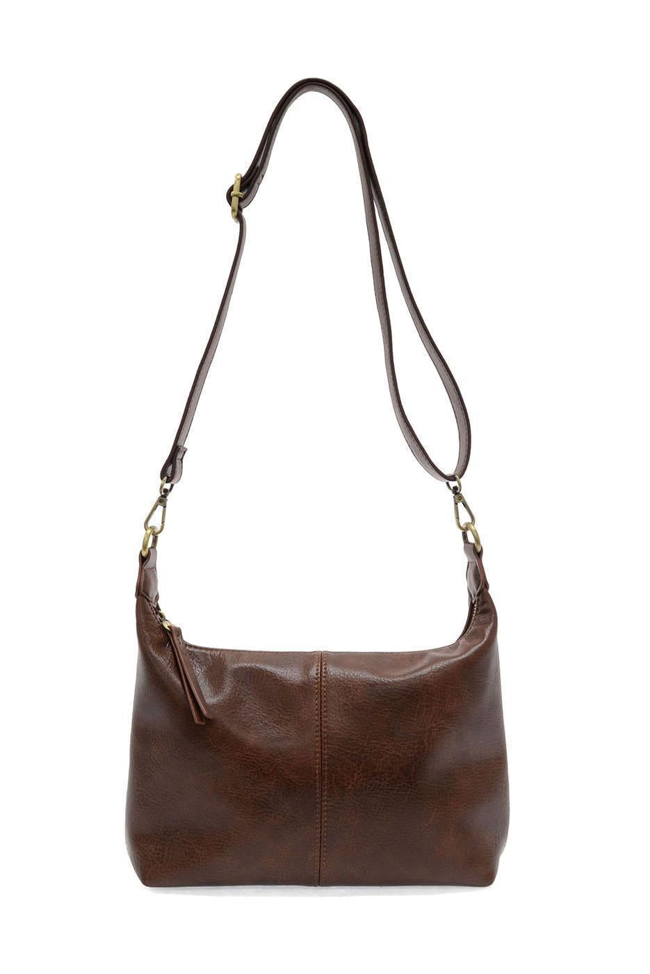 Danna Top Zip Crossbody - Hickory