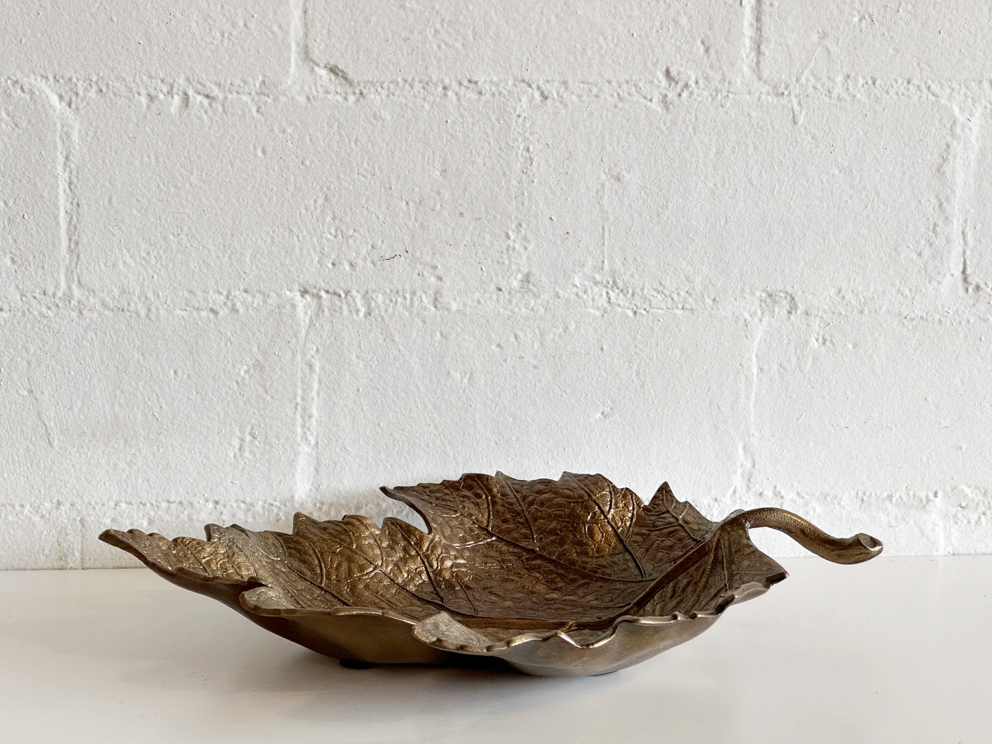 Antique Gold Leaf Dish