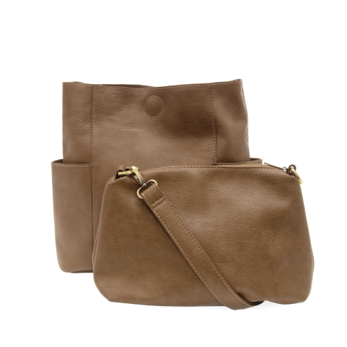 Fawn Kayleigh Side Pocket Bucket Bag