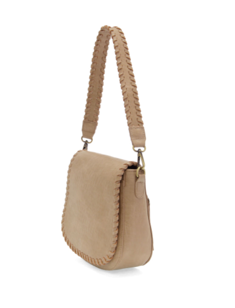 Buff Annie Whipstitch Saddle Crossbody