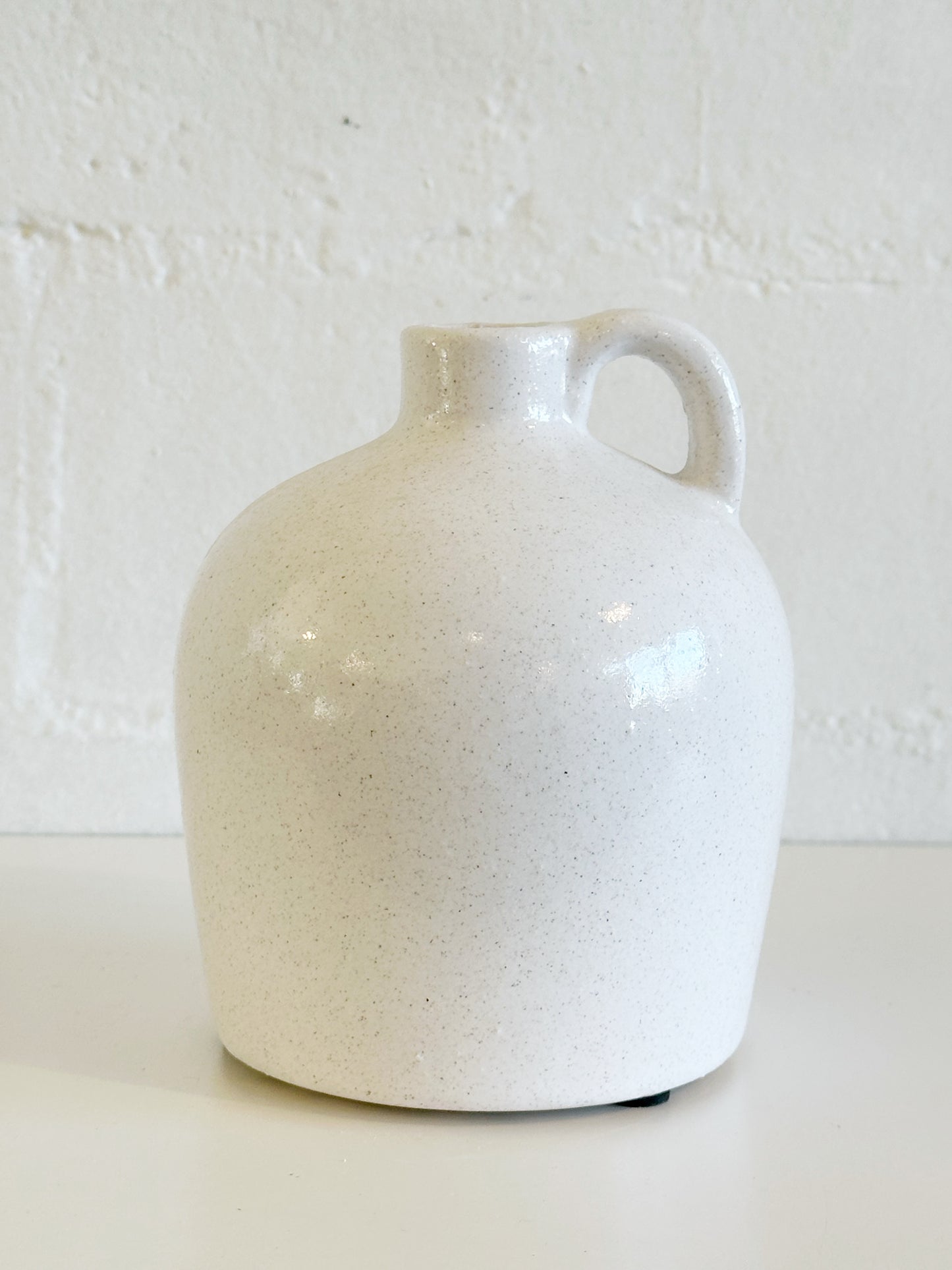 White Mini Jug Vase