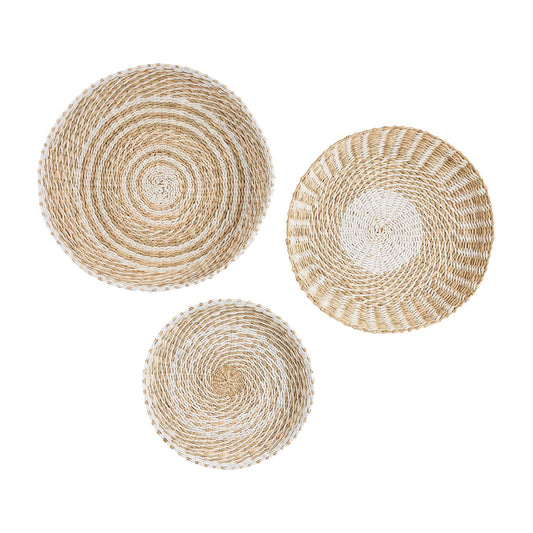 Neutral Wall Basket Set