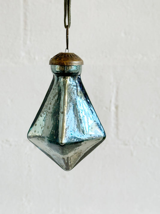 Aqua Mercury Diamond Ornament