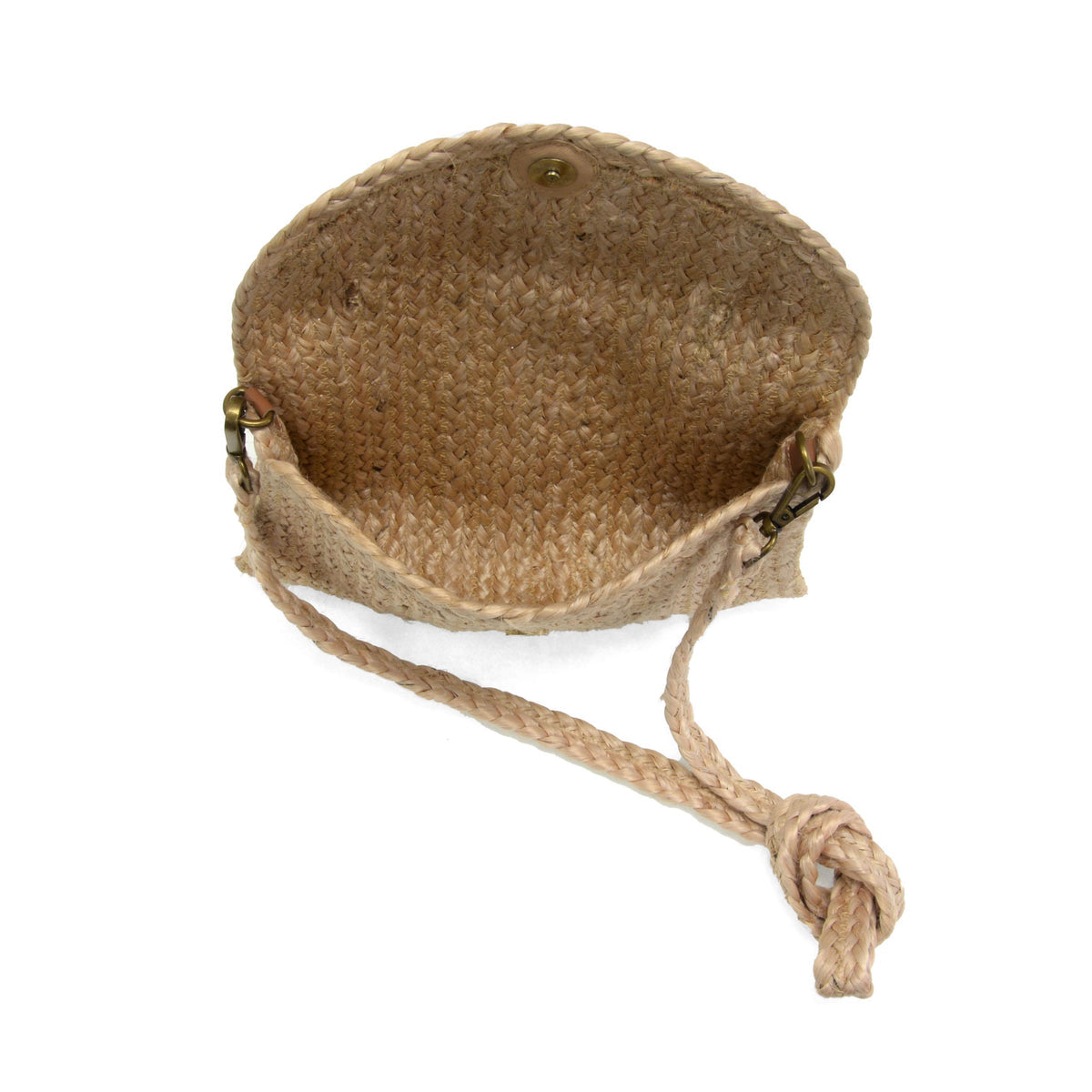 Lala Top Handle Jute Crossbody